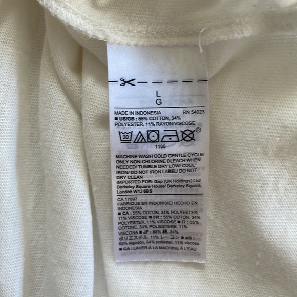 Gap Men’s Cool Dry Baseball Tee - Picture 5 of 5